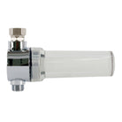 Sediment filter housing for wall mount showers