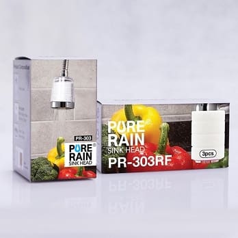 Pure Rain sink head replacement filters for kitchen faucet