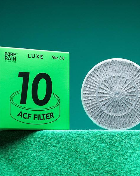 Purerain 3.0 ACF aktiivihiilisuodatin LUXE suihkuihin