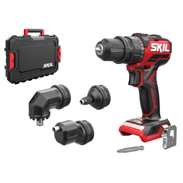 SKIL 3076 JA hiiliharjaton akkuiskuporakone vaihdettavalla istukalla