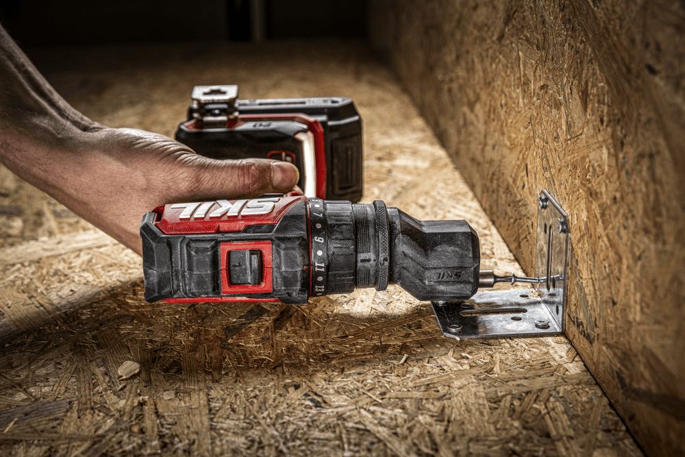 SKIL 3066 CA Hiiliharjaton akkuporakone vaihdettavalla istukalla