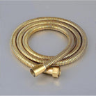 Shower Guy suihkuletku, kultainen. Materiaali ruostumaton teräs.