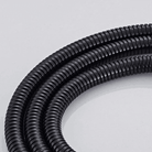 Shower guy, joustava suihkuletku musta ruostumaton teras