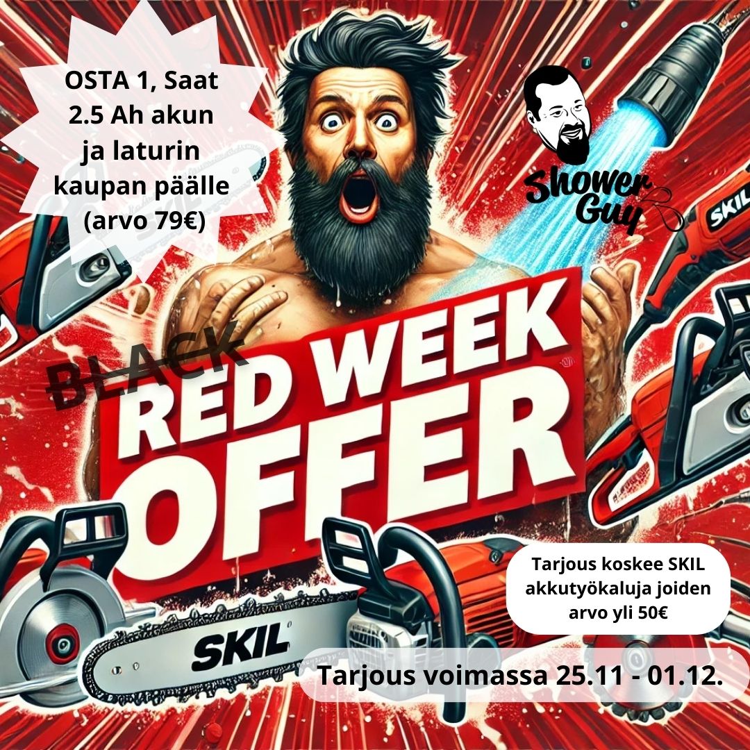 SKIL RED WEEK TARJOUKSET