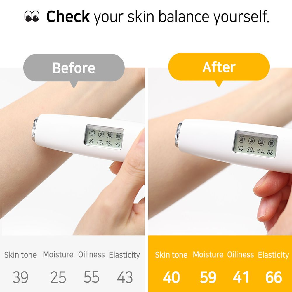 Check your skin balance after Aromica shower