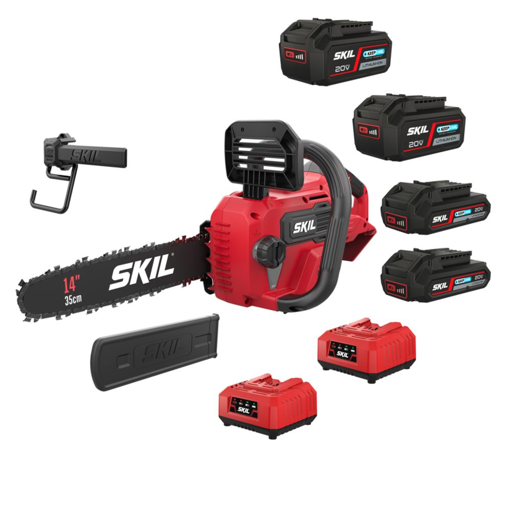 Skil battery powered chainsaw sale