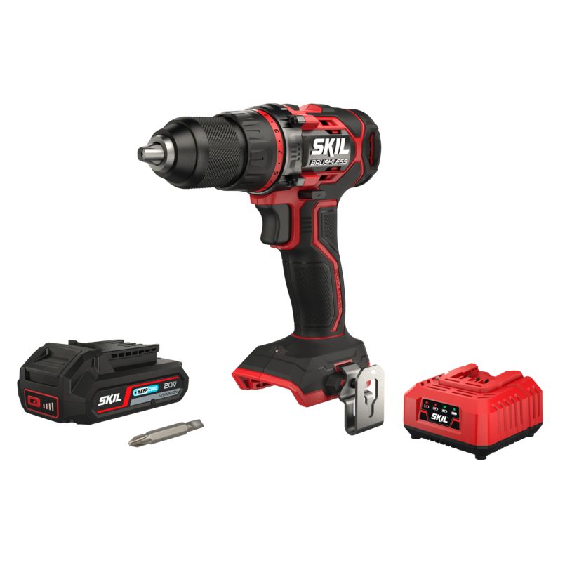 SKIL 3060 CA hiiliharjaton akkuporakonepaketti 60 NM