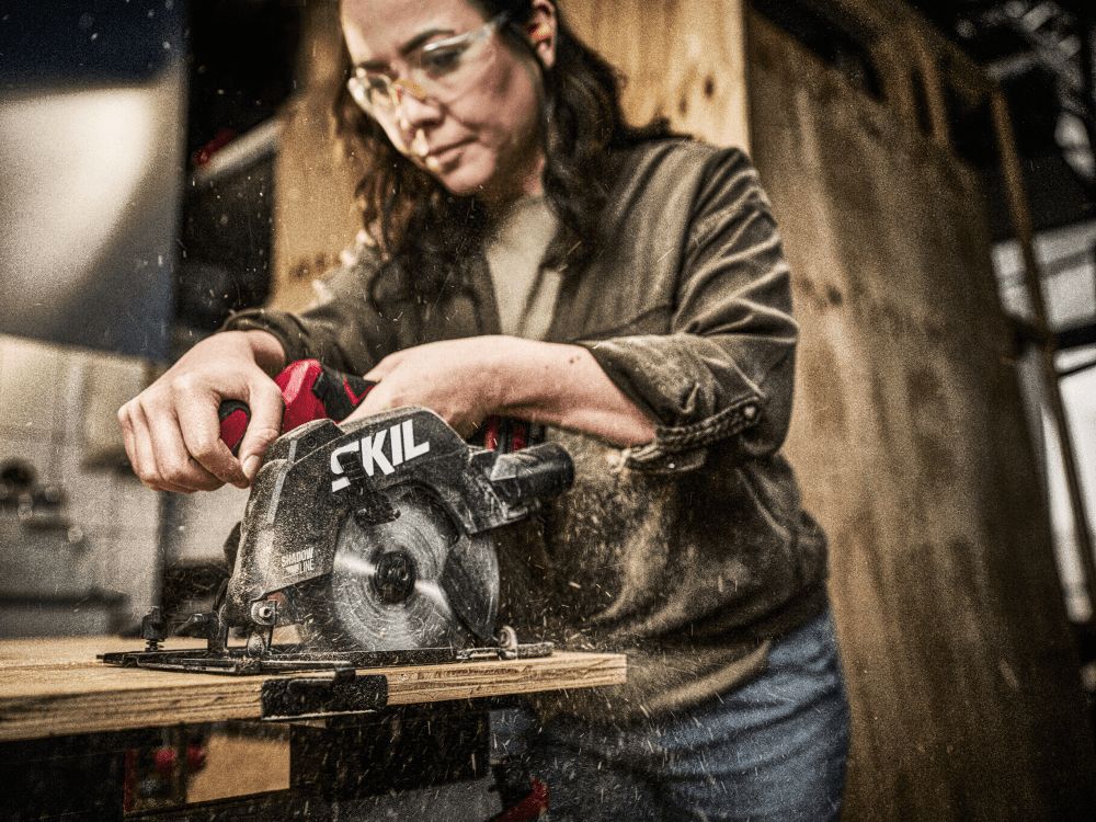 SKIL 3551 CB Hiiliharjaton pyörösaha, akkusaha